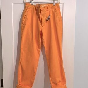 Eddie Bauer Legend Wash Mid Rise Size 6 Boyfriend Pant Ctn/Spandex 4 Pocket NWT